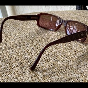 Chanel Burgundy Brown Tortoise 5125 Quilted